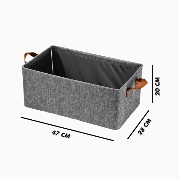 Cesto Caixa Organizadora Dobrável Para Guarda-Roupa ou Armár - Image 9